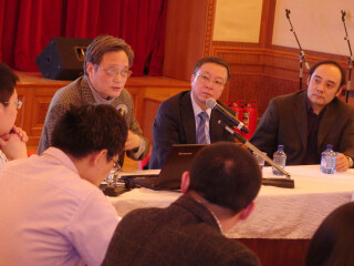 Профессор Фэн Шаолэй выступил с речью в Посольстве Китая в России