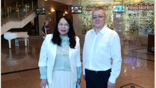 王海燕老师参加哈萨克斯坦重要学术活动